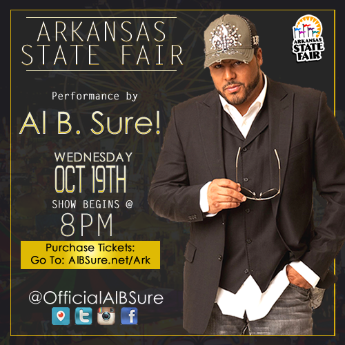 Al B. Sure! Arkansas State Fair