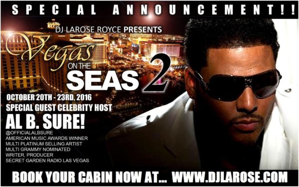 Al B. Sure! Vegas ON The Seas Cruise