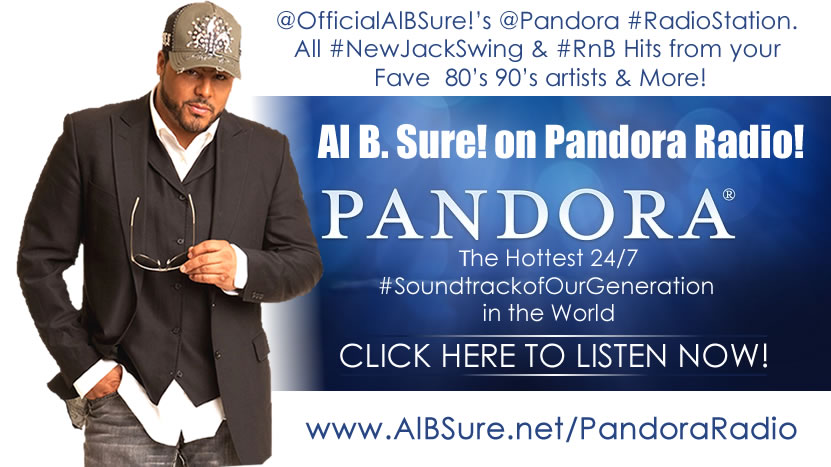 AL B. Sure! on Pandora Music